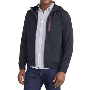 💎 UNTUCKit Men's Top Zip-Up Jacket Hoodie RIVERA